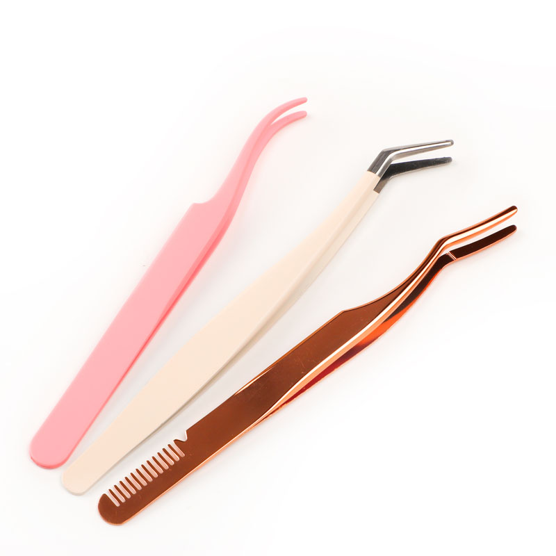 Pincety klastrów rzęs